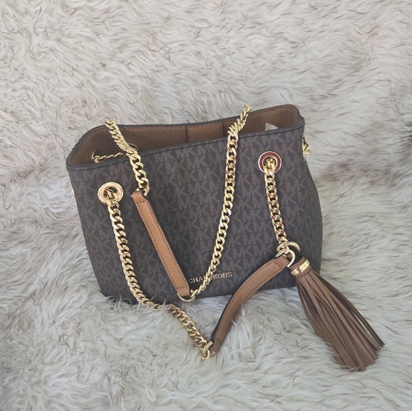 Michael Kors jet set chain messenger bag - Picture 6 of 6